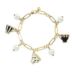Alice in Wonderland Tea Cup Bracelet